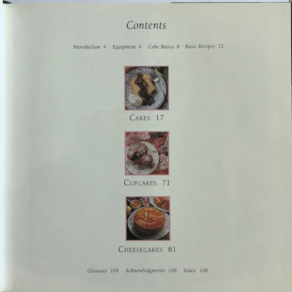 Williams-Sonoma Cakes, Cupcakes & Cheesecakes Cookbook